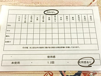 平和屋着物◎六通柄袋帯　唐織　献上扇面小袖文　金銀糸　正絹　逸品　BAAV7891yc