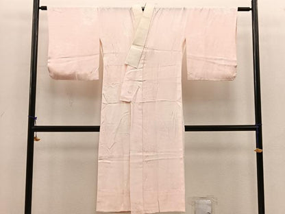 平和屋着物■長襦袢　無双仕立て　草花地紋　暈し染め　正絹　逸品　BAAV8038mz