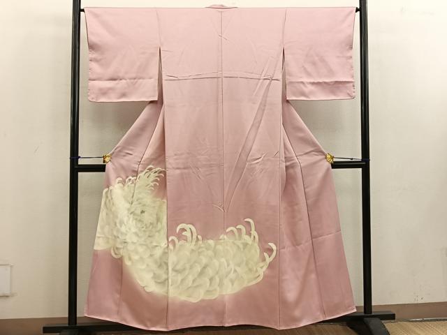 平和屋着物■色留訪問着 乱菊 暈し染め 正絹 逸品 BAAV8175mz