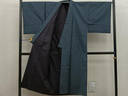 平和屋着物●男性 本場大島紬 アンサンブル 吉祥文 証紙付き 正絹 逸品 BAAV8322mz