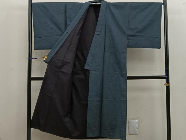 平和屋着物●男性 本場大島紬 アンサンブル 吉祥文 証紙付き 正絹 逸品 BAAV8322mz