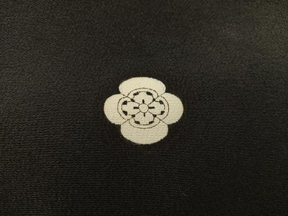 平和屋着物■豪華黒留袖 風景花文 金彩 正絹 逸品 BAAV8327mz