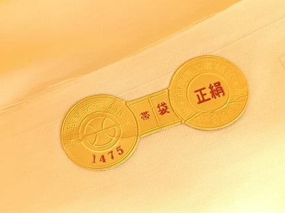平和屋着物◎西陣　六通柄袋帯　樹林文　金銀糸　証紙付き　正絹　逸品　BAAV8668hv