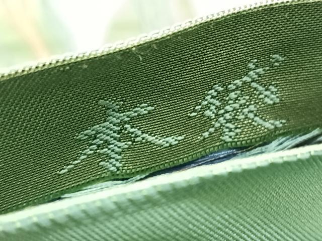 平和屋着物◎六通柄 本袋帯 唐草文 正絹 逸品 BAAV8855hv