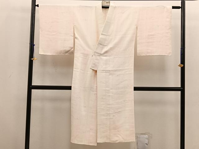 平和屋着物■長襦袢　袷　幾何学文様　正絹　逸品　BAAV9083mz