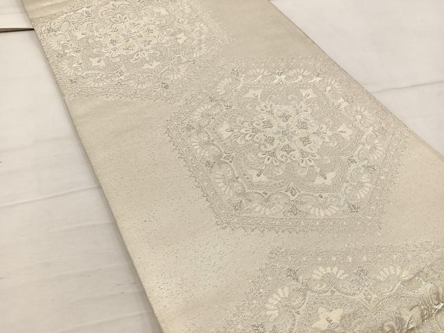 平和屋着物◎六通柄袋帯 唐織 正倉院 金糸 正絹 逸品 BAAV9274mz