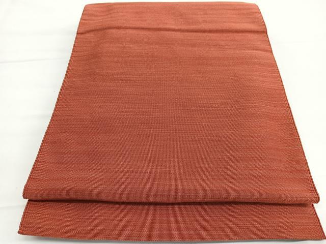 平和屋着物●爪掻き本綴れ　八寸名古屋帯　霞文　正絹　逸品　BAAV9401hv