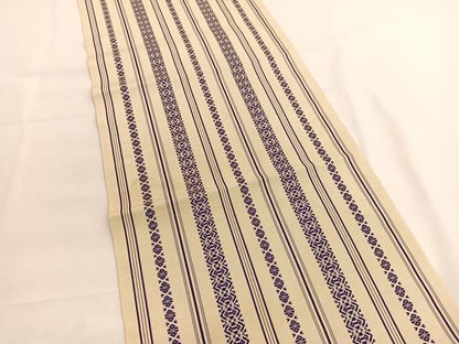 平和屋着物●本場筑前博多織 八寸名古屋帯 献上 正絹 逸品 BAAV9431hv