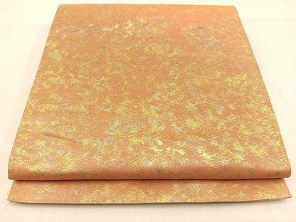 平和屋着物◎西陣 六通柄袋帯 霞文 引箔 証紙付き 正絹 逸品 BAAW0653hj