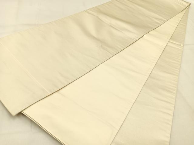 平和屋着物◎全通柄袋帯　霞文　銀糸　正絹　逸品　BAAW0866hj