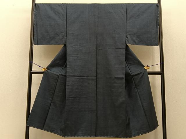 平和屋着物●男性 本場大島紬 100亀甲 総詰め 正絹 逸品 未使用 BAAW0904hj