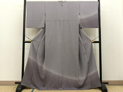平和屋着物●江戸小紋 訪問着 雪月風花 暈し染め 正絹 逸品 BAAW0908hj