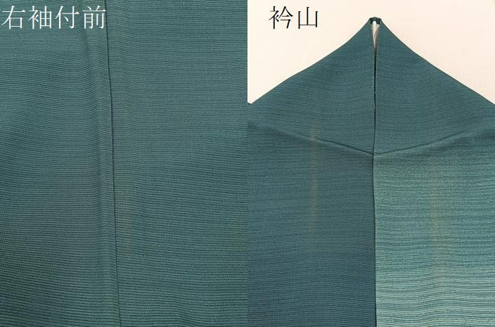平和屋着物＊夏物 訪問着 絽 木立 暈し染め 金彩 正絹 逸品 BAAW0951hj