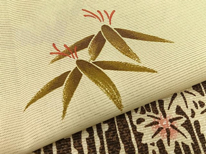 平和屋着物＊夏物 訪問着 絽 笹 洗える着物 BAAW0959hj