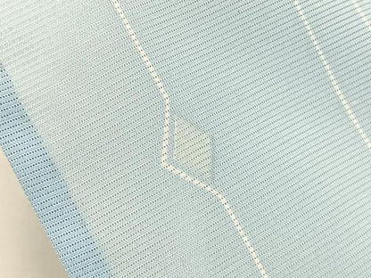 平和屋着物＊夏物 小紋 絽 菱文様 洗える着物 BAAW0960hj