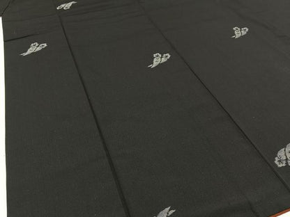平和屋着物●上質な紬　成り物　正絹　逸品　BAAW0968hj