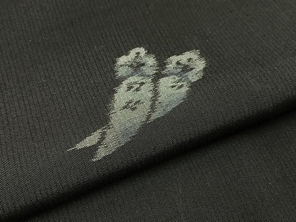 平和屋着物●上質な紬　成り物　正絹　逸品　BAAW0968hj