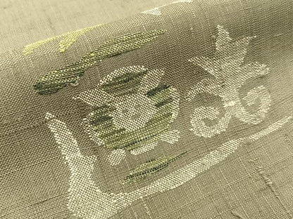 平和屋着物●訪問着 紬地 兎 正絹 逸品 BAAW0997hj