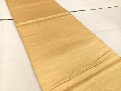 平和屋着物◎全通柄袋帯　金糸　正絹　逸品　BAAW1074mz