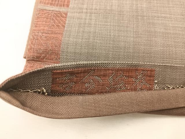 平和屋着物◎六通柄袋帯　古今絵巻　正絹　逸品　BAAW1282mz