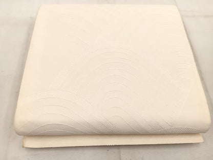 平和屋着物◎全通柄袋帯　流水文　薄香色　正絹　逸品　BAAW1724mz