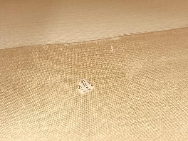 平和屋着物◎西陣　六通柄袋帯　青海波文　金銀糸　正絹　逸品　BAAW2060yc