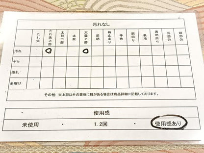 平和屋着物◎西陣　六通柄袋帯　青海波文　金銀糸　正絹　逸品　BAAW2060yc