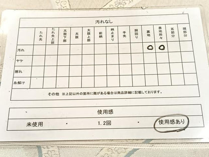 平和屋着物◎六通柄袋帯　プラチナ二重箔　有栖川　正絹　逸品　BAAW2138yc