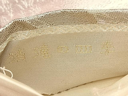 平和屋着物◎六通柄袋帯　唐織　清滝の四季　二重箔錦　正絹　逸品　BAAW2154yc