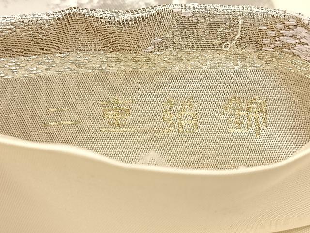 平和屋着物◎六通柄袋帯　唐織　清滝の四季　二重箔錦　正絹　逸品　BAAW2154yc