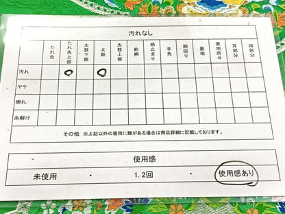 平和屋着物◎六通柄袋帯　唐織　更紗花文　金銀糸　正絹　逸品　BAAW2169yc