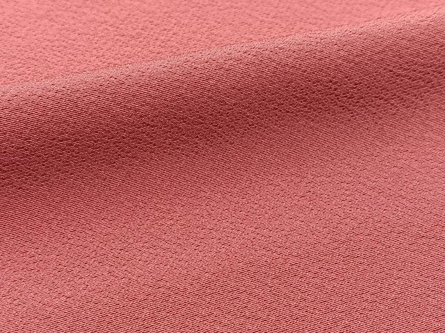 平和屋着物●上質な色無地 浅蘇芳色 正絹 逸品 未使用 BAAW2174yc