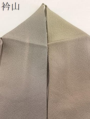 平和屋着物▽染色作家　斉藤三才　小紋　単衣　霞文　暈し染め　正絹　逸品　BAAW2197yc