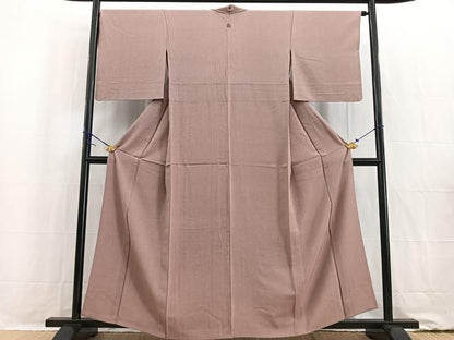 平和屋着物▽江戸小紋 単衣 鮫小紋柄 正絹 逸品 BAAW2209yc