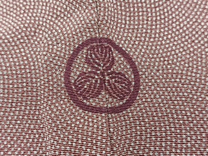 平和屋着物▽江戸小紋 単衣 鮫小紋柄 正絹 逸品 BAAW2209yc