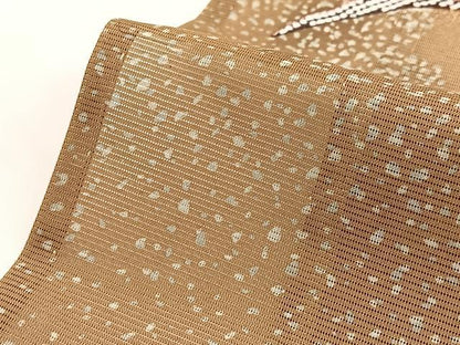 平和屋着物＊夏物 訪問着 絽 雪輪芝草文 鬼しぼ縮緬 正絹 逸品 BAAW2223yc