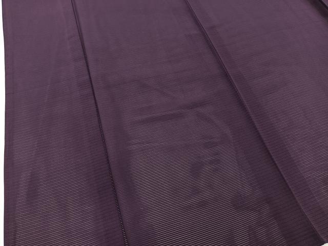 平和屋着物＊夏物 色無地 絽 葡萄色 正絹 逸品 未使用 BAAW2230yc