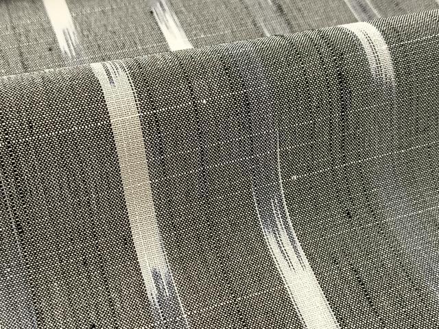 平和屋着物＊夏物 紗紬 変わり縞 逸品 BAAW2232yc