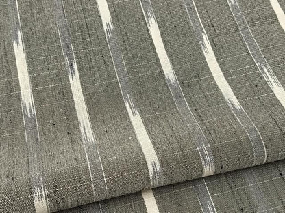 平和屋着物＊夏物 紗紬 変わり縞 逸品 BAAW2232yc