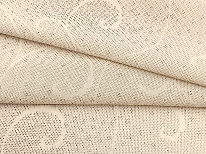 平和屋着物＊夏物 本場大島紬 夏大島 白大島 9マルキ 唐草文 正絹 逸品 未使用 BAAW2235yc