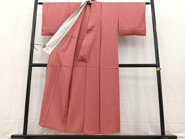 平和屋着物＊夏物 色無地 絽 今様色 やまと誂製 正絹 逸品 BAAW2238yc