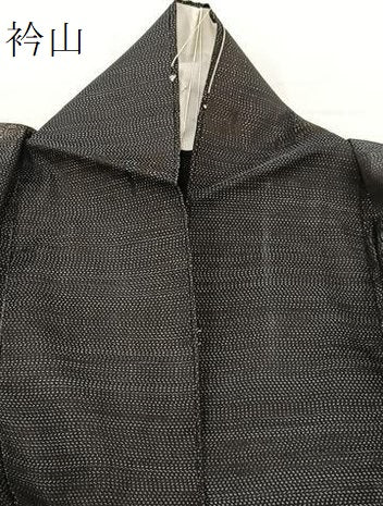平和屋着物＊夏物　本場大島紬　夏大島　草花文　正絹　逸品　BAAW2242yc