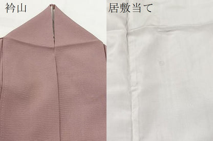 平和屋着物＊夏物 色無地 絽 石竹色 正絹 逸品 BAAW2245yc