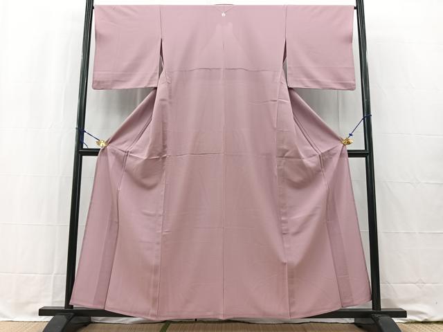 平和屋着物＊夏物 色無地 絽 石竹色 正絹 逸品 BAAW2245yc