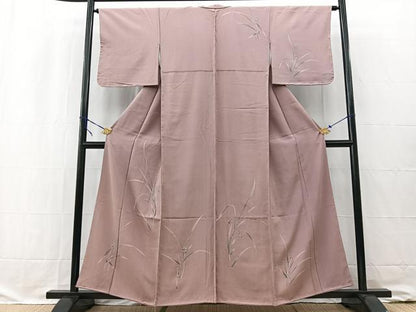 平和屋着物■訪問着 草花文 正絹 逸品 未使用 BAAW2254yc