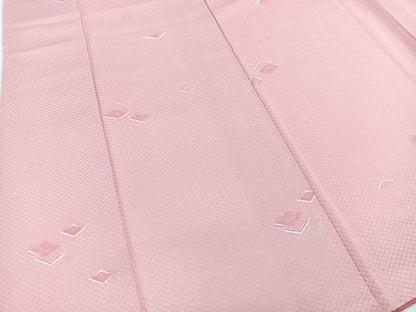 平和屋着物■上質な小紋 地紋起こし 入子菱文 正絹 逸品 BAAW2328yc