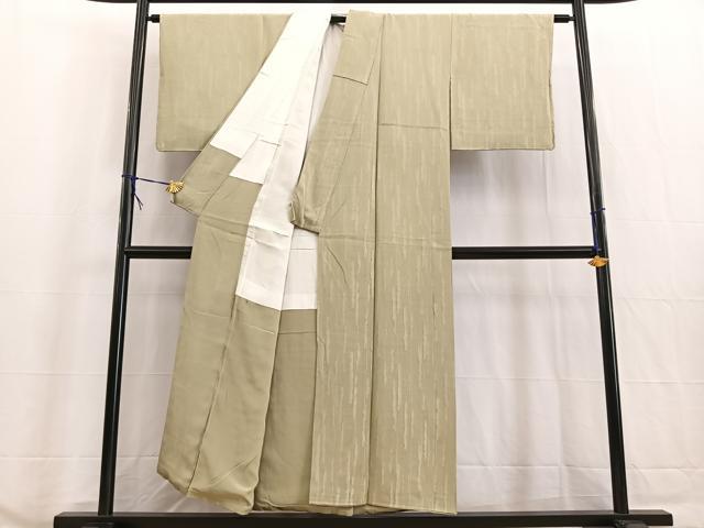 平和屋着物▽上質な小紋　単衣　変わり縞　正絹　逸品　DAAP7437du 2026年最新】Yahoo!オークション -平和屋 着物 単衣の中古品・新品・未