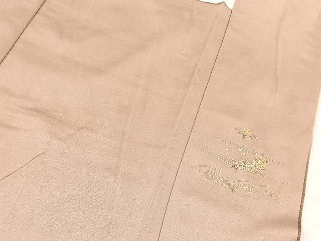 平和屋着物■訪問着 松竹梅 暈し染め 金銀彩 正絹 逸品 BAAW2345yc