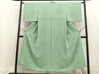 平和屋着物■上質な小紋 霞文 正絹 逸品 BAAW2363yc