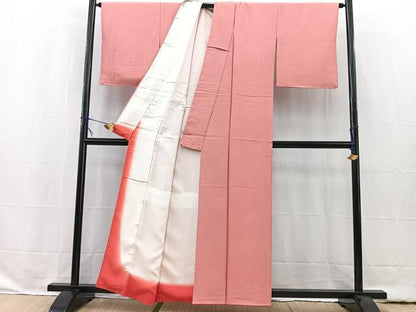 平和屋着物■江戸小紋 霞文 正絹 逸品 BAAW2370yc
